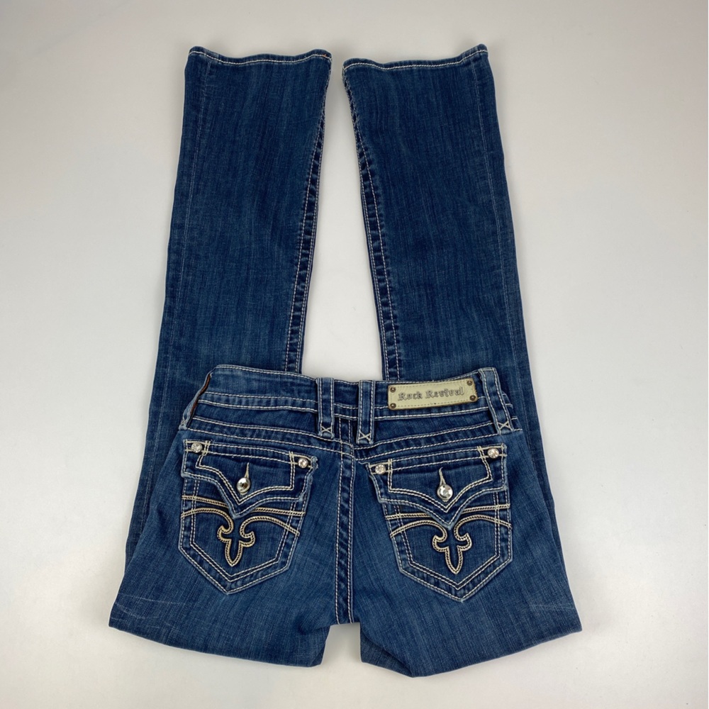 Rock Revival Blue Boot Cut Jeans